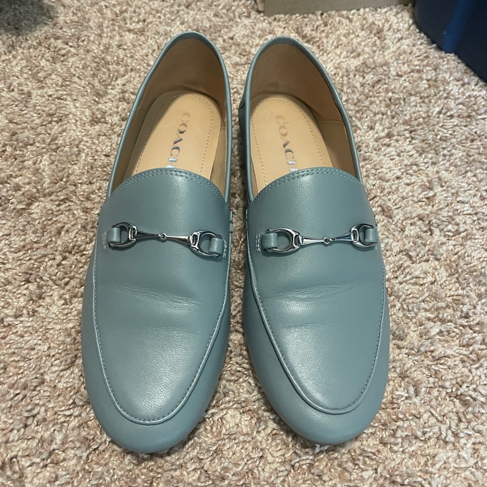 Coach Blue Loafers